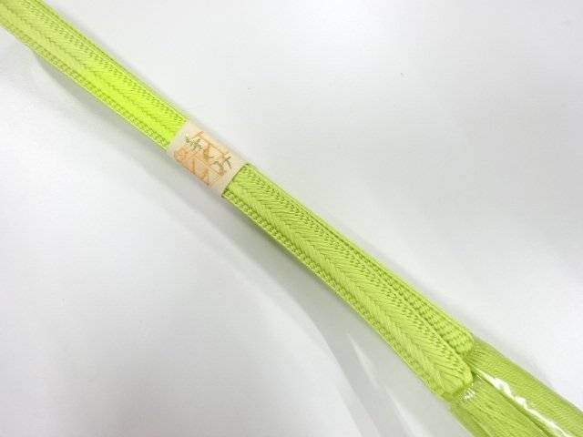 未使用品　正絹　撚り房　手組帯締め